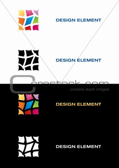 Logo templates. Color tile.