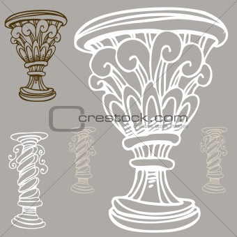 Vase and Urn Set