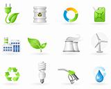 Green Energy icon set