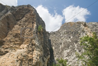 Crimean cliffs