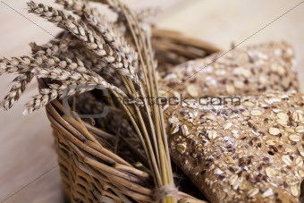 Variety of whole wheat bread