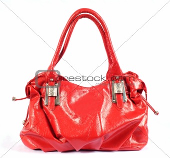 Red women bag