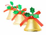Christmas bell isolated on the background