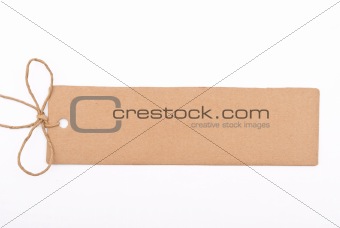 Cardboard tag 