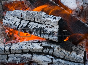 burninging firewood