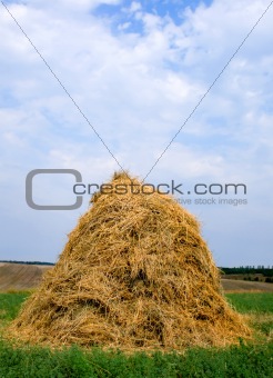 haystack hay straw
