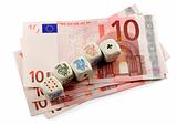 poker dice in euro money