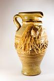 Pottery pitcher antique