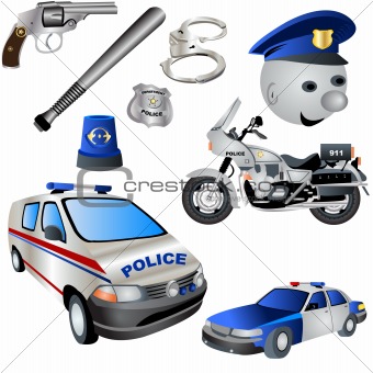 Police icons