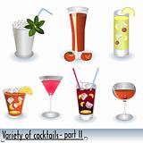 Variety Of Cocktails