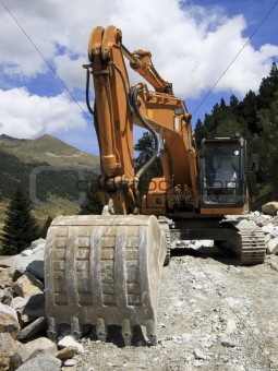 Excavator - Road Construction