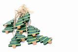 Wooden Christmas trees