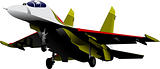 Vector combat aircraft