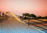 Pedestrian Bridge over Lake Shore Drive 