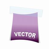 label tag icon pink curve
