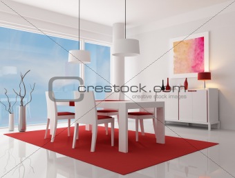 contemporary dining room