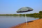 sun umbrella on beach