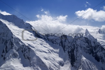 Mountains. Caucasus, Dombai.