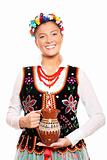Traditional Polish girl