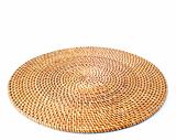 rattan round placemat