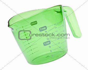 Vibrant Green Measuring Cup
