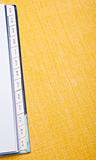 Address Book Border on Vibrant Yellow