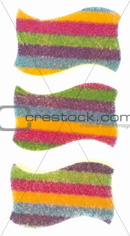 Vibrant Striped Sponge