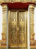 Thai art gold painting