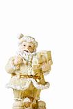 Santa Claus statuette with gifts