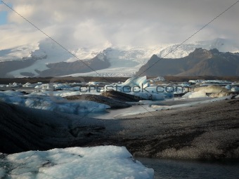 Jokulsarlon, glacier lake