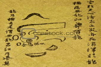 Chinese ancient book of secret  geomancy