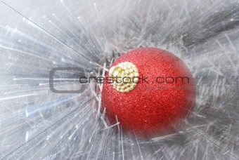 Abstract christmas balls