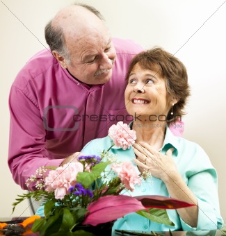 Flowers For His Lady