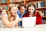 Internet Education - Surprised Kids