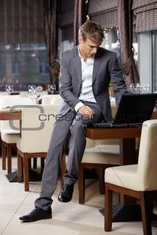 The young businessman