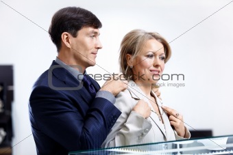 Married couple in jewelry
