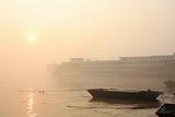 Sunrise on Yangtze river