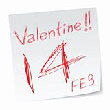 valentine calendar