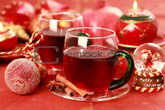 Hot drink for winter and Christmas