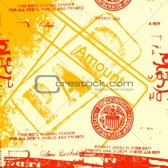 Abstract US dollar background