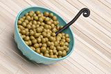 Bowl of Canned Peas