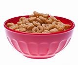 Bowl of Round Cereal