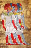 Fresco of Women of Ancient Egypt