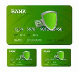 credit or debit green card
