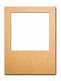 paper photo frame for web background