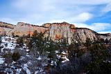 Zion National Park in winter