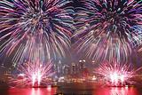 New York City fireworks show 