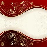 Red and gold background 