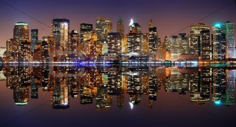 Manhattan panorama, New York City