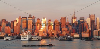 New York City skyline panorama